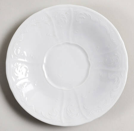 Bernadotte White-No Trim Saucer for Cream Soup Bowl