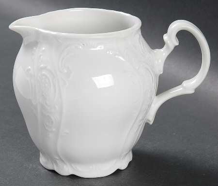 Bernadotte White-No Trim Creamer