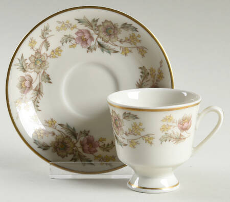 Autumn Demitasse Cup & Saucer Set