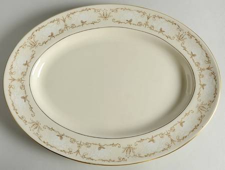 Bridget 15" Oval Serving Platter
