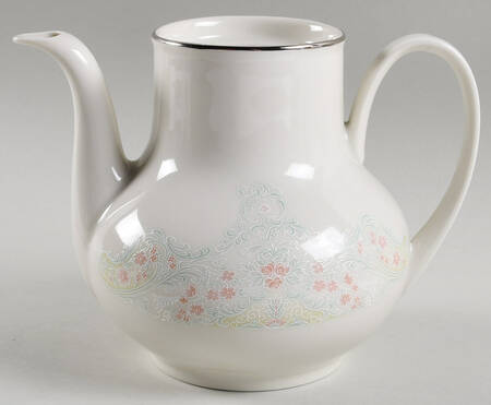 Brocade Teapot No Lid