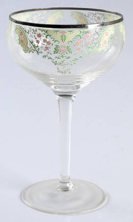 Brocade Glassware Sherbet