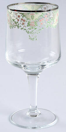 Brocade Glassware Goblet