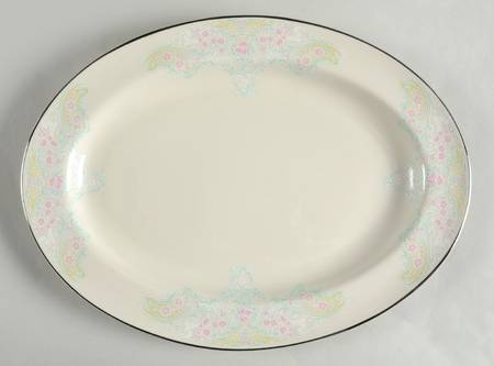 Brocade 14" Oval Serving Platter