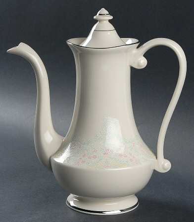 Brocade Coffee Pot & Lid