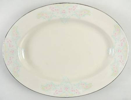 Brocade 15" Oval Serving Platter