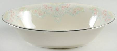 Brocade 9" Oval Vegetable Bowl