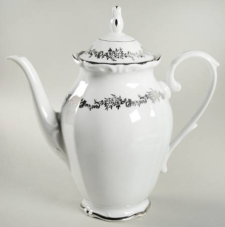 Corsage Coffee Pot & Lid