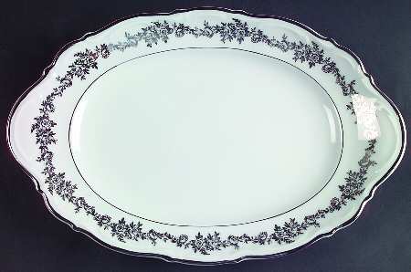 Corsage 12" Oval Serving Platter
