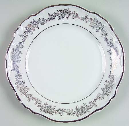Corsage Salad Plate