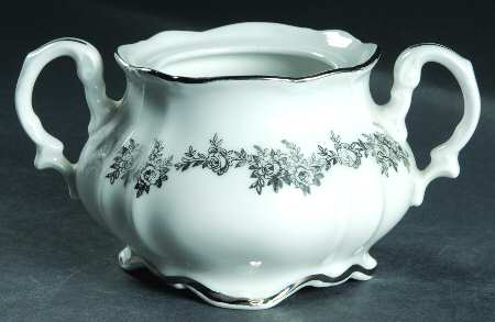 Corsage Sugar Bowl No Lid