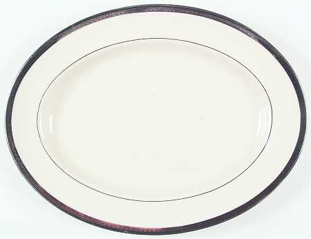 Empress 15" Oval Serving Platter by Belcrest