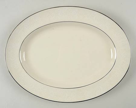 Jacqueline 12" Oval Serving Platter