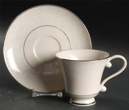 Jacqueline Footed Cup & Saucer Set