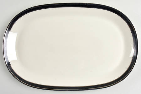 Onyx 14" Oval Serving Platter