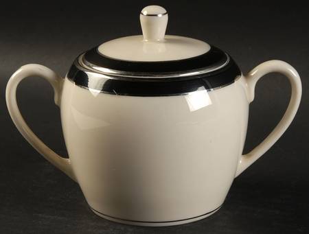 Onyx Sugar Bowl & Lid