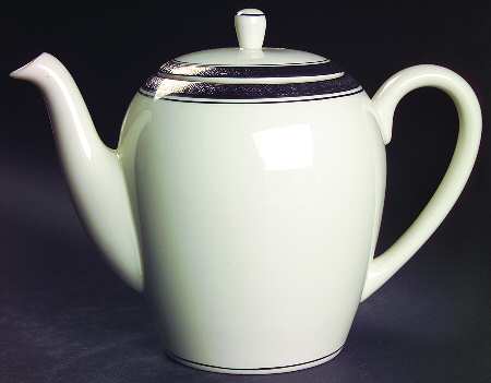 Renee (Platinum) Coffee Pot & Lid
