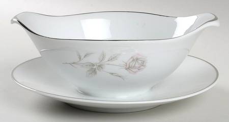 Rosemont (No #) Gravy Boat with Attached Underplate