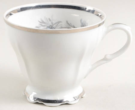 Summertime (1 Large Floral Spray) Footed Cup