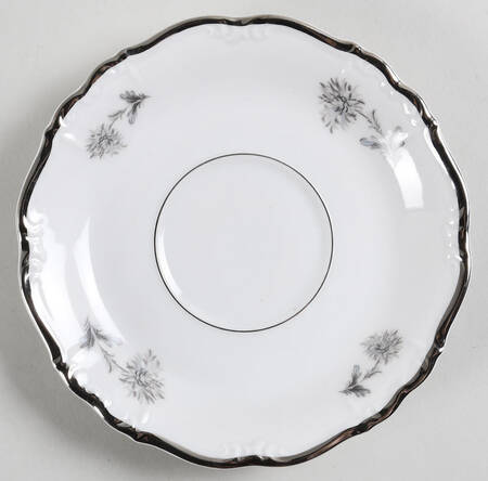 Summertime (1 Large Floral Spray) Saucer