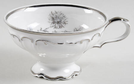 Summertime (1 Large Floral Spray) Footed Cup