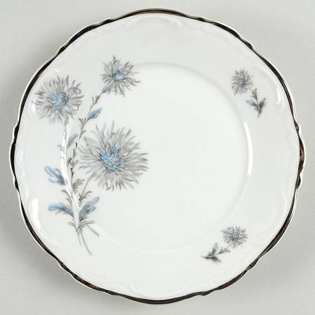 Summertime (1 Large Floral Spray) Bread & Butter Plate