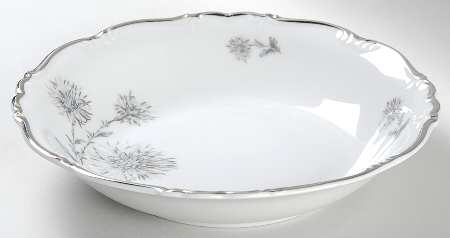 Summertime (1 Large Floral Spray) Coupe Soup Bowl