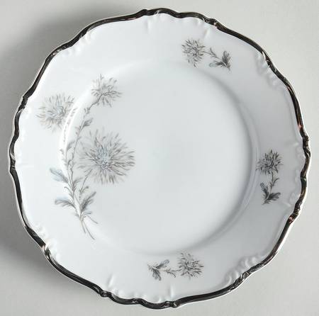 Summertime (1 Large Floral Spray) Bread & Butter Plate