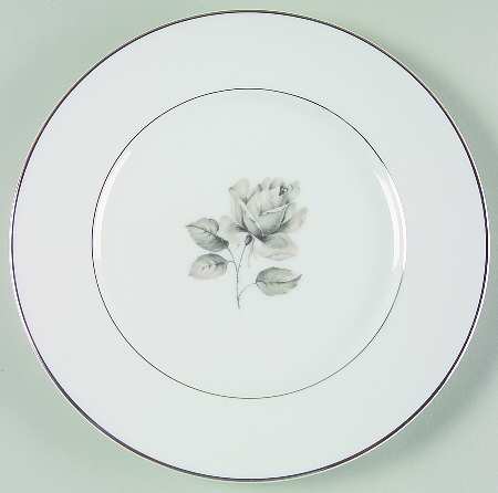 Whispering Rose Salad Plate