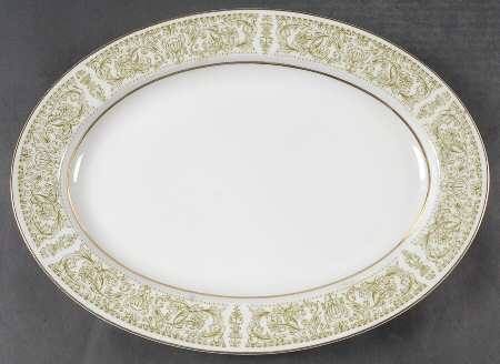 Romance 14" Oval Serving Platter