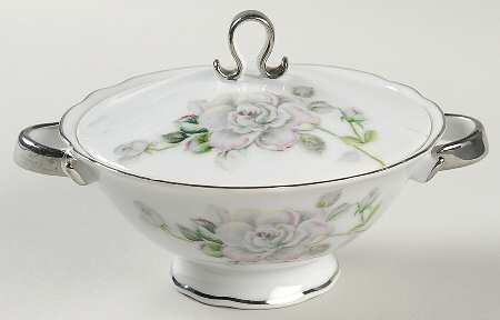 Juliana (Scalloped) Sugar Bowl & Lid