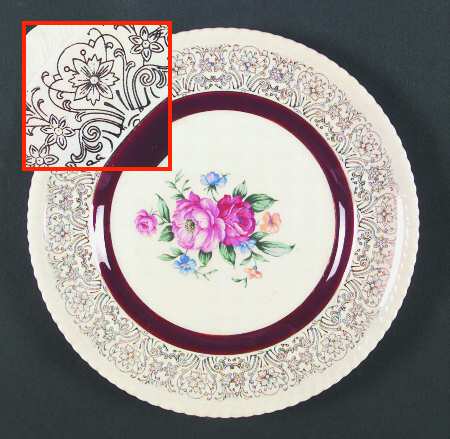 Rose Point by British Empire Ware