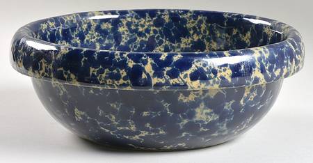 Agate Blue 10" Round Vegetable Bowl