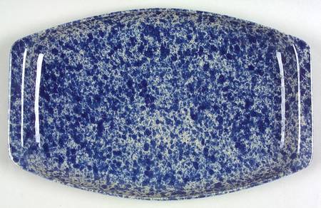 Agate Blue 13" Rectangular Serving Platter