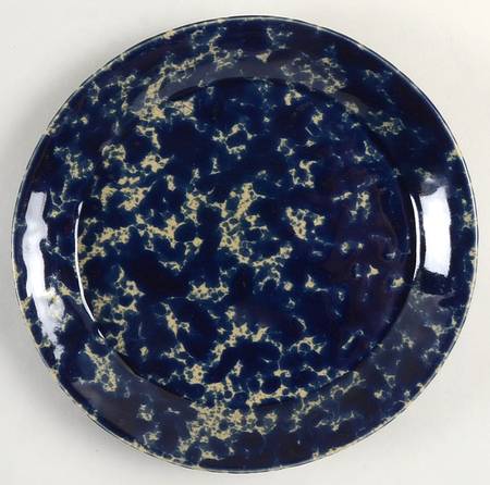 Agate Blue Luncheon/Salad Plate by Bennington Potters