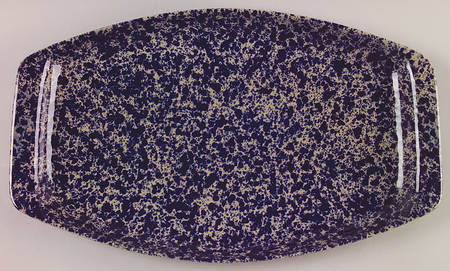 Agate Blue 16" Rectangular Serving Platter