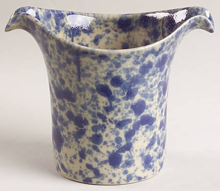 Agate Blue Creamer by Bennington Potters