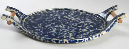 Agate Blue 9" Round Trivet