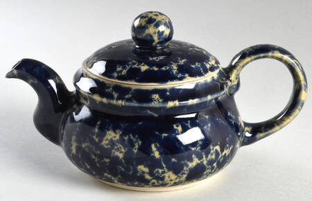 Agate Blue Small Teapot & Lid by Bennington Potters