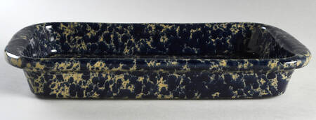 Agate Blue 16" Rectangular Baker