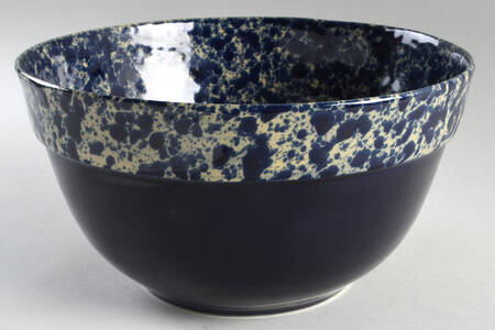 Agate Blue 11" Round Serving Bowl