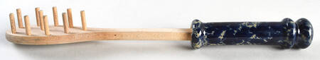 Agate Blue Pasta Serving Spoon