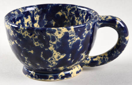 Agate Blue Mug/Cup for Tea for 1