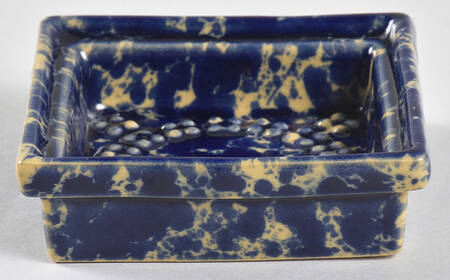 Agate Blue Soap Dish