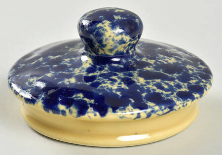 Agate Blue Lid for 7" Storage Jar