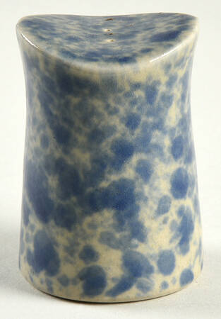 Agate Blue Pepper Shaker by Bennington Potters