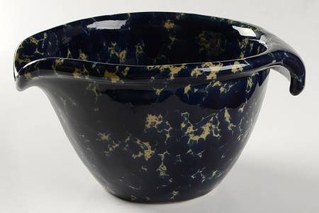 Agate Blue Batter Bowl by Bennington Potters