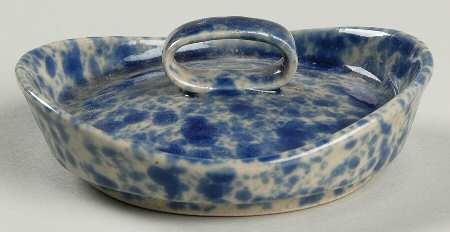 Agate Blue Lid for Sugar Bowl