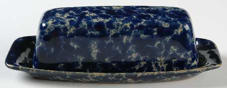 Agate Blue 1/4 Lb Covered Butter