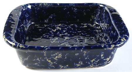 Agate Blue 8" Square Baker